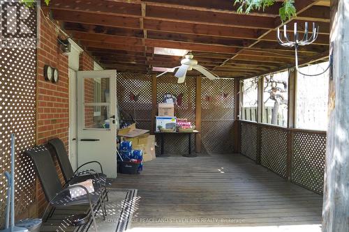 3389 Frobex Court, Mississauga, ON - Outdoor With Deck Patio Veranda With Exterior