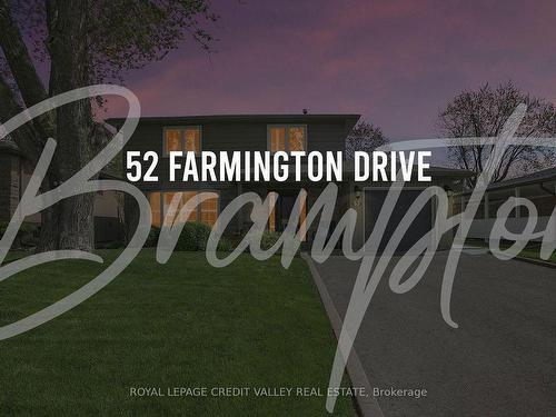52 Farmington Dr, Brampton, ON - 