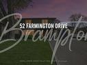 52 Farmington Dr, Brampton, ON  -  