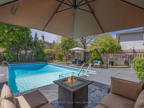 32 Parkview Pl, Brampton, ON - Outdoor With In Ground Pool With Deck Patio Veranda
