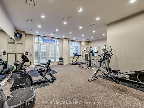 408-60 Ann St, Caledon, ON - Indoor Photo Showing Gym Room