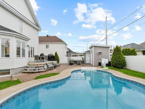 Exterior - 358 Rue Des Orioles, Terrebonne (Lachenaie), QC - Outdoor With In Ground Pool With Backyard