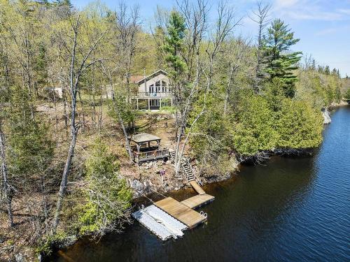 Vue d'ensemble - 145 Ch. L'Heureux, Lac-Sainte-Marie, QC - Outdoor With Body Of Water With View