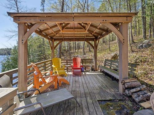 ExtÃ©rieur - 145 Ch. L'Heureux, Lac-Sainte-Marie, QC - Outdoor With Deck Patio Veranda