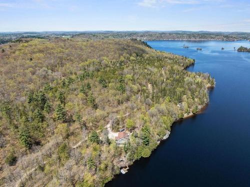 Exterior - 145 Ch. L'Heureux, Lac-Sainte-Marie, QC - Outdoor With Body Of Water With View