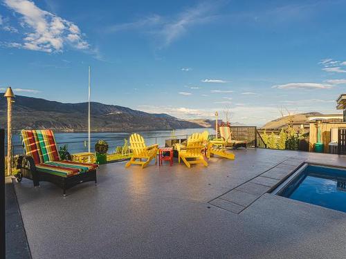 336 Rue Cheval Noir, Kamloops, BC - Outdoor With Body Of Water With In Ground Pool With View