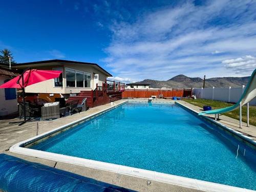 1515 Robinson Cres, Kamloops, BC - Outdoor With In Ground Pool With Backyard