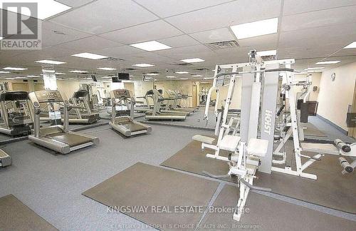 1103 - 335 Webb Drive, Mississauga, ON - Indoor Photo Showing Gym Room