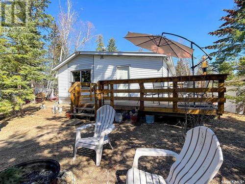 33 Birch Crescent, Kimball Lake, SK - Outdoor With Deck Patio Veranda