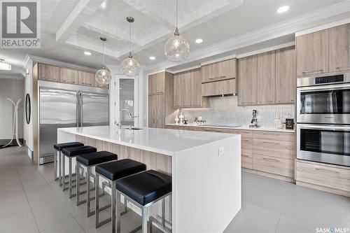 322 Bellmont Crescent, Saskatoon, SK - Indoor Photo Showing Kitchen With Upgraded Kitchen