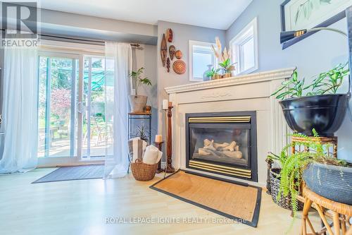 756 Swan Place, Pickering, ON - Indoor Photo Showing Living Room With Fireplace