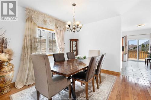 1102 Imperial Crescent, Windsor, ON - Indoor Photo Showing Dining Room
