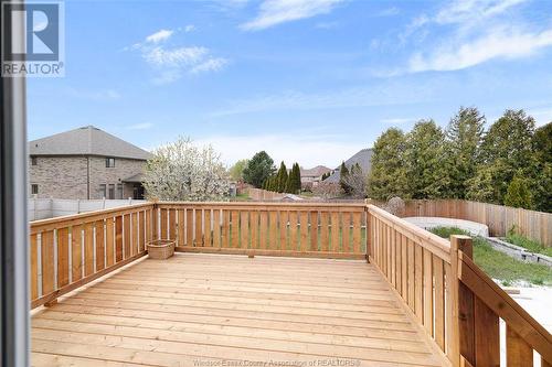 1102 Imperial Crescent, Windsor, ON - Outdoor With Deck Patio Veranda With Exterior