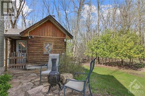 The Stand alone traditional Sauna - 7080 Devereaux Road, Ottawa, ON - Outdoor With Deck Patio Veranda