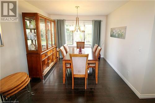 265 4Th Street Crescent, Hanover, ON - Indoor Photo Showing Dining Room