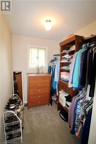Walk-in closet - 265 4Th Street Crescent, Hanover, ON - Indoor With Storage