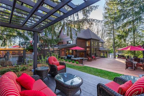1194 Stirling Drive, Oakville, ON - Outdoor With In Ground Pool With Deck Patio Veranda