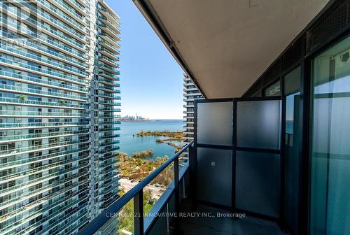 2614 - 30 Shore Breeze Drive, Toronto, ON - Outdoor With Body Of Water With Balcony