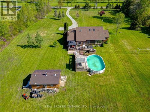 61041 Regional Rd 27, Port Colborne, ON - Outdoor With Above Ground Pool With View