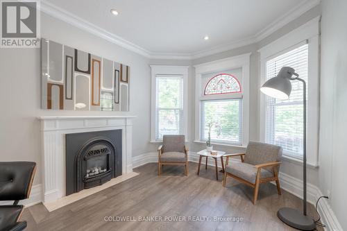 319 Hyman Street, London, ON - Indoor Photo Showing Other Room With Fireplace
