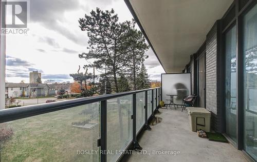 303 - 21 Park Street E, Mississauga, ON - Outdoor With Balcony With Exterior