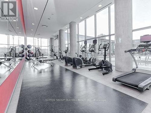 1001 - 105 The Queensway, Toronto, ON - Indoor Photo Showing Gym Room