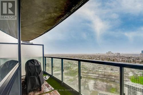 2707 - 30 Gibbs Road, Toronto, ON - Outdoor With Balcony With View With Exterior