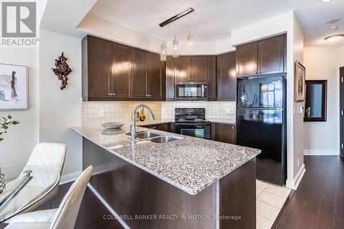 1304 - 80 Absolute Avenue, Mississauga, ON - Indoor Photo Showing Kitchen With Double Sink With Upgraded Kitchen
