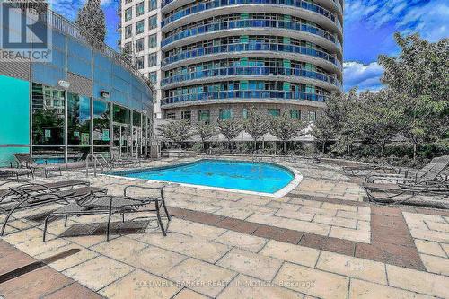 1304 - 80 Absolute Avenue, Mississauga, ON - Outdoor With In Ground Pool