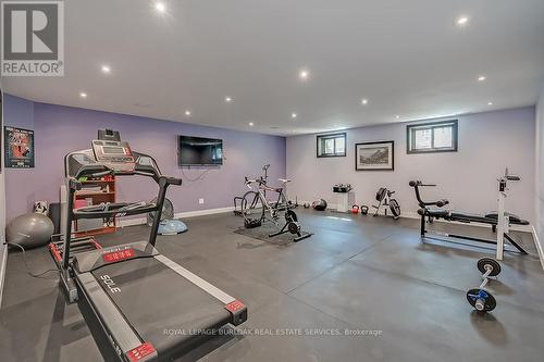 2052 Highview Dr, Burlington, ON - Indoor Photo Showing Gym Room