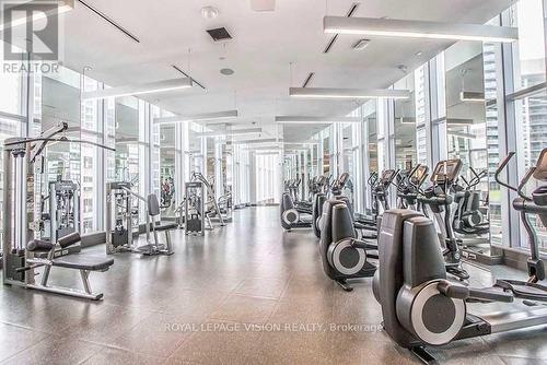 4604 - 10 York Street, Toronto, ON - Indoor Photo Showing Gym Room