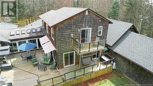 405 Springhill Road, Fredericton, NB - Outdoor With Deck Patio Veranda With Exterior