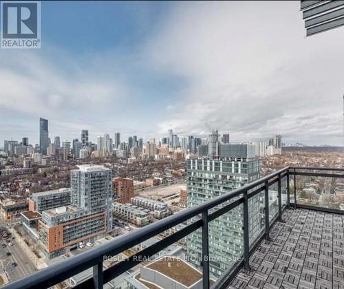 2608 - 225 Sackville Street, Toronto, ON - Outdoor With Balcony With View
