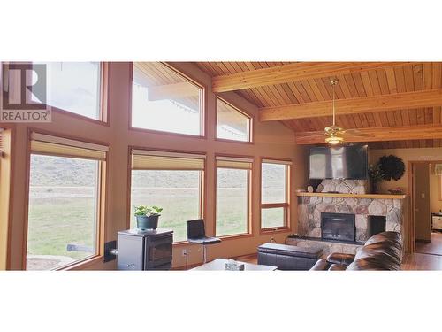 13969 Old Richter Pass Road, Osoyoos, BC - Indoor With Fireplace