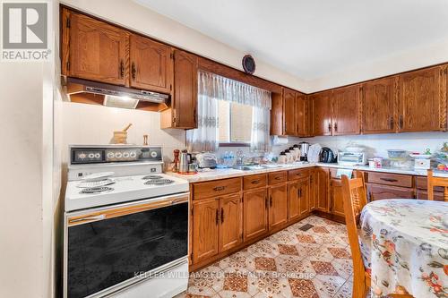 16 Teresa Street, Hamilton, ON - Indoor Photo Showing Kitchen With Double Sink