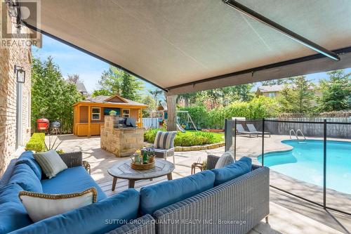 1929 Shannon Drive, Mississauga, ON - Outdoor With In Ground Pool With Deck Patio Veranda With Exterior