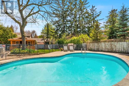 1929 Shannon Drive, Mississauga, ON - Outdoor With In Ground Pool With Backyard