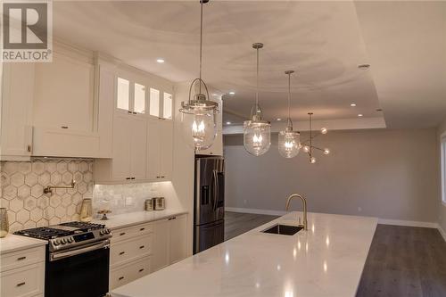 34 Westport Street, Sudbury, ON - Indoor Photo Showing Kitchen With Stainless Steel Kitchen With Upgraded Kitchen