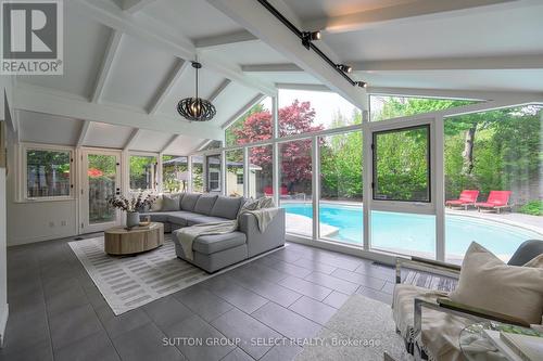19 Scarlett Avenue, London, ON - Indoor Photo Showing Other Room With In Ground Pool