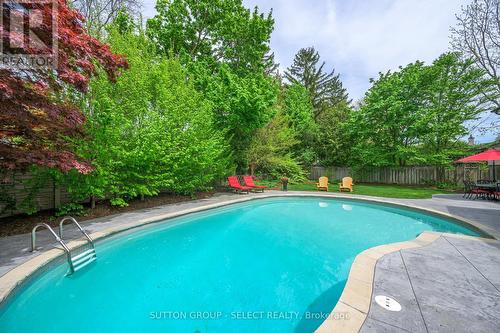 19 Scarlett Avenue, London, ON - Outdoor With In Ground Pool With Backyard