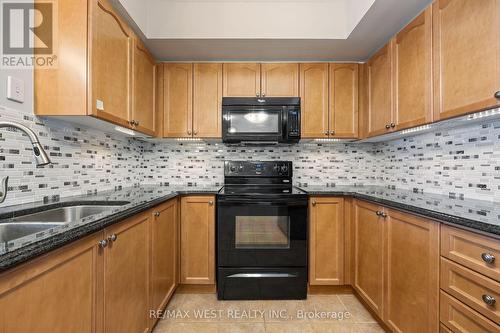 408 - 60 Baycliffe Crescent, Brampton, ON - Indoor Photo Showing Kitchen With Double Sink