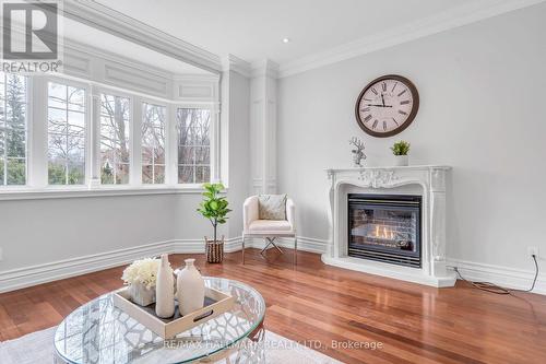 104 Mayfield Avenue, Toronto, ON - Indoor Photo Showing Living Room With Fireplace