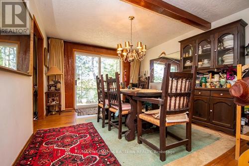 1710 South Bayshore Road W, Douro-Dummer, ON - Indoor Photo Showing Dining Room