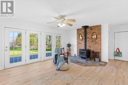 80 Prinyer'S Cove Crescent, Prince Edward County, ON - Indoor With Fireplace