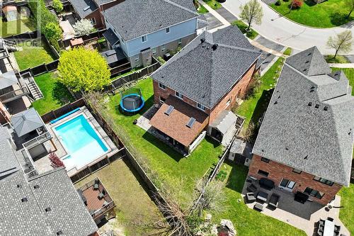 1418 Livesey Drive, Oshawa, ON - Outdoor With Above Ground Pool With Deck Patio Veranda