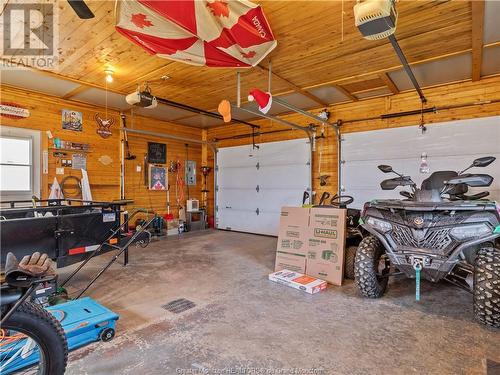 4699 Route 480, Acadieville, NB - Indoor Photo Showing Garage