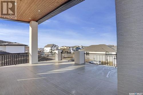 4260 Elderberry Crescent, Regina, SK - Outdoor With Deck Patio Veranda With Exterior