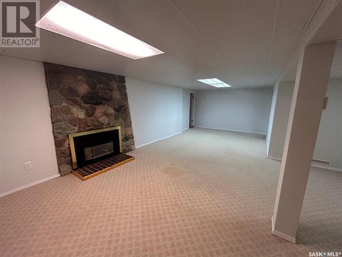 2003 8Th Street, Rosthern, SK - Indoor With Fireplace