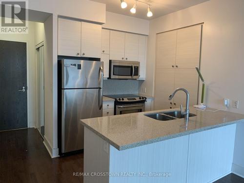 510 - 26 Norton Avenue, Toronto, ON - Indoor Photo Showing Kitchen With Double Sink