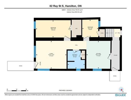 Floorplan Unit 1 - 82 Ray Street S, Hamilton, ON - Other